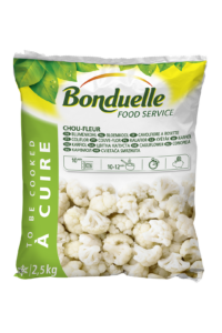 Bonduelle karfiol, fagyasztott (2,5 kg)