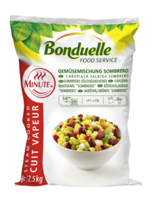 Bonduelle sombrero saláta, fagyasztott (2,5 kg)