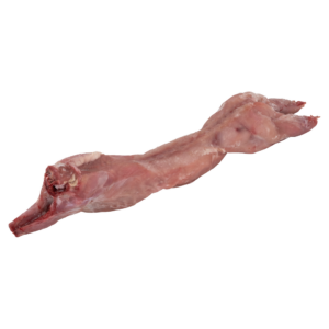 Házinyúl egész fej nélkül (fagyasztott)
