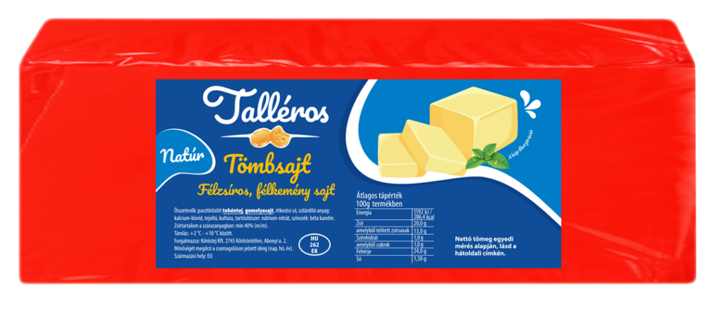 KT Talléros tömbsajt "trappista" jellegű 3kg