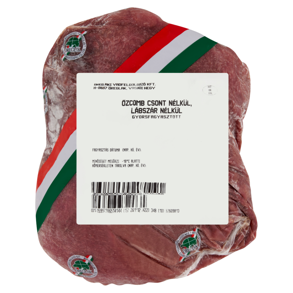 Őzcomb csont nélkül