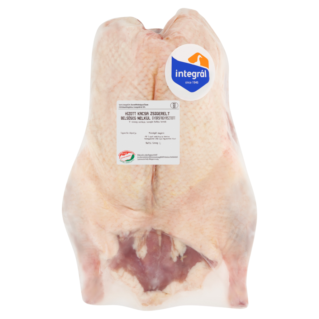 Pecsenyekacsa, egész 2200g.