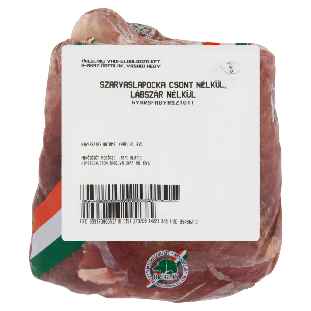 Szarvaslapocka csont nélkül