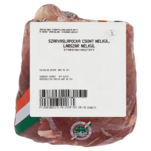 Szarvaslapocka csont nélkül