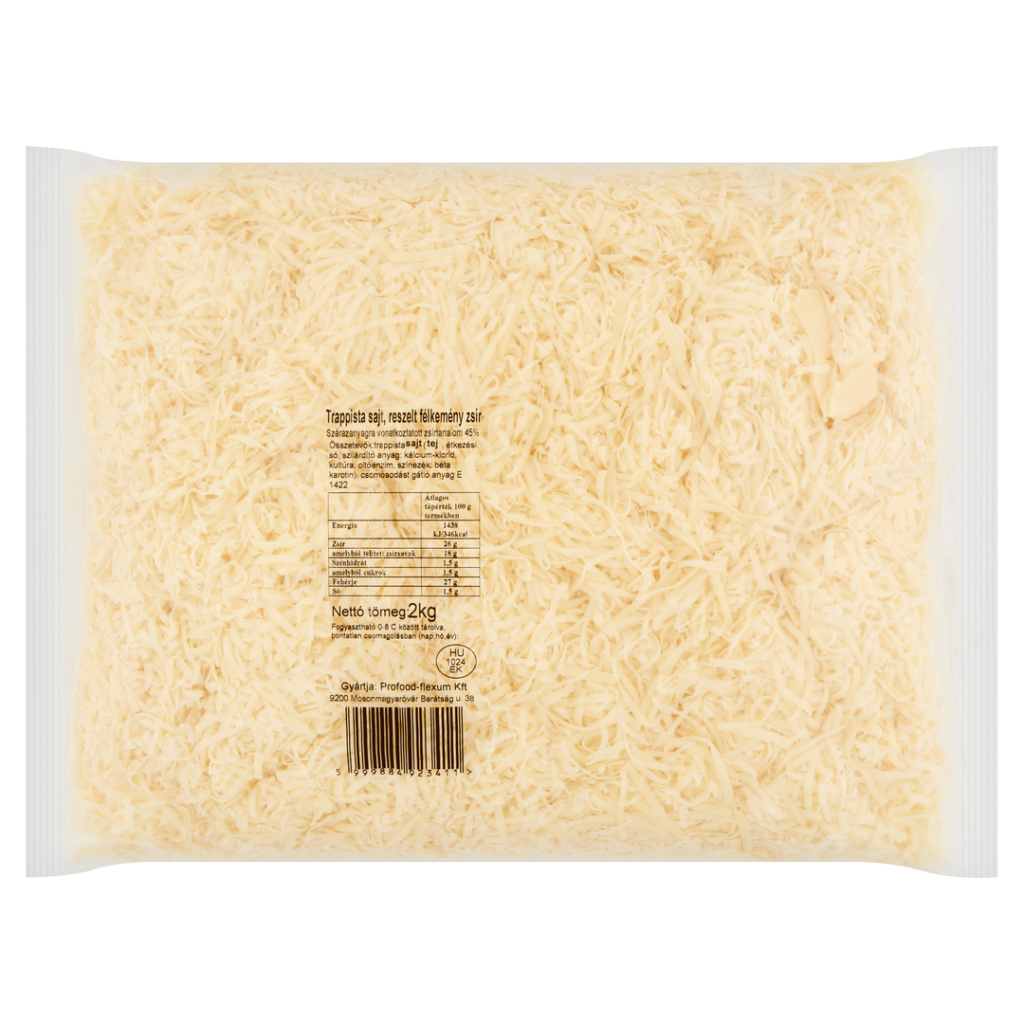 KT Trappista sajt reszelve 2 kg