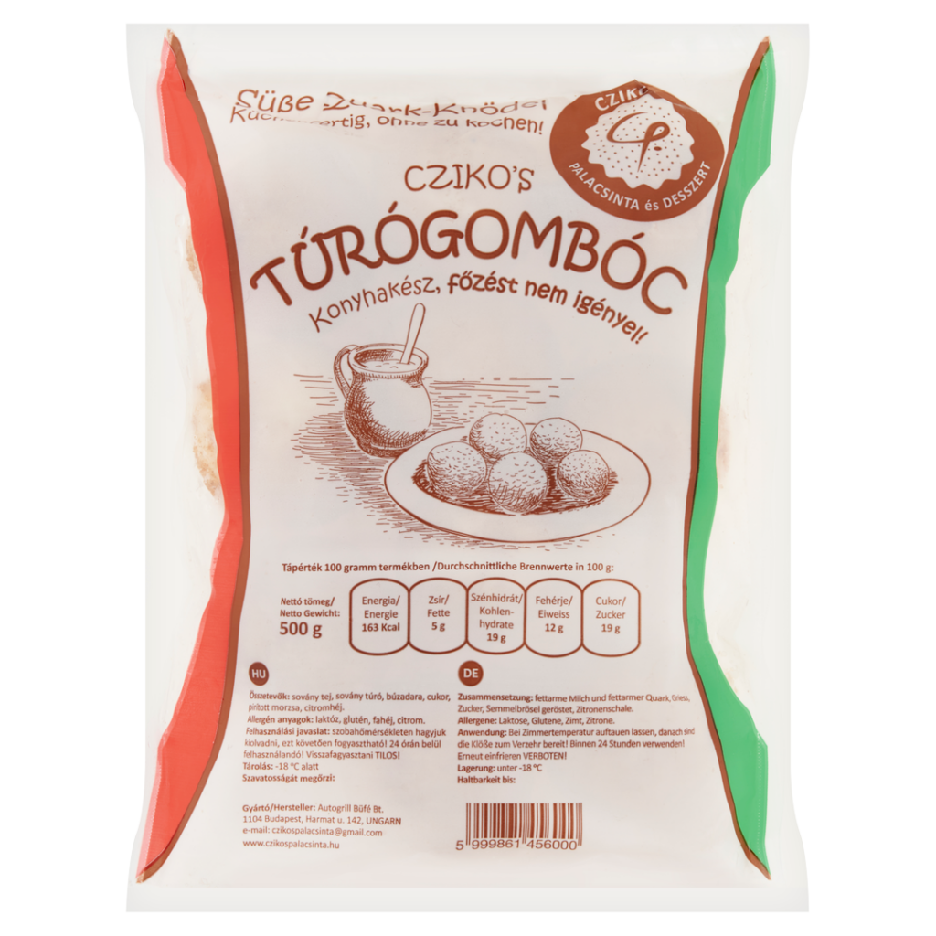 Túrógombóc prémium 1000g