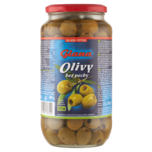 VG Olívabogyó zöld, magozott 935g (üveg)