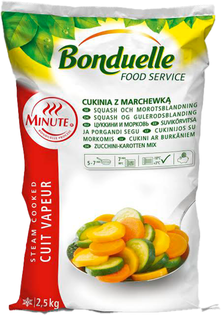 Bonduelle Cukkini duo sárgarépával (2,5kg)