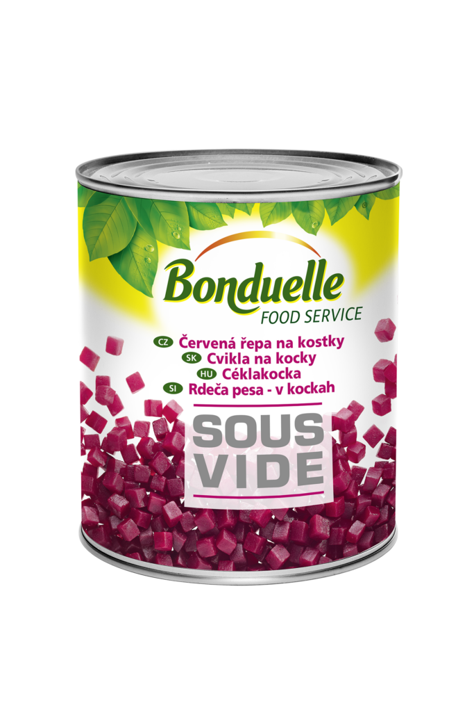 Bonduelle konzerv cékla kocka (1950 gr.)
