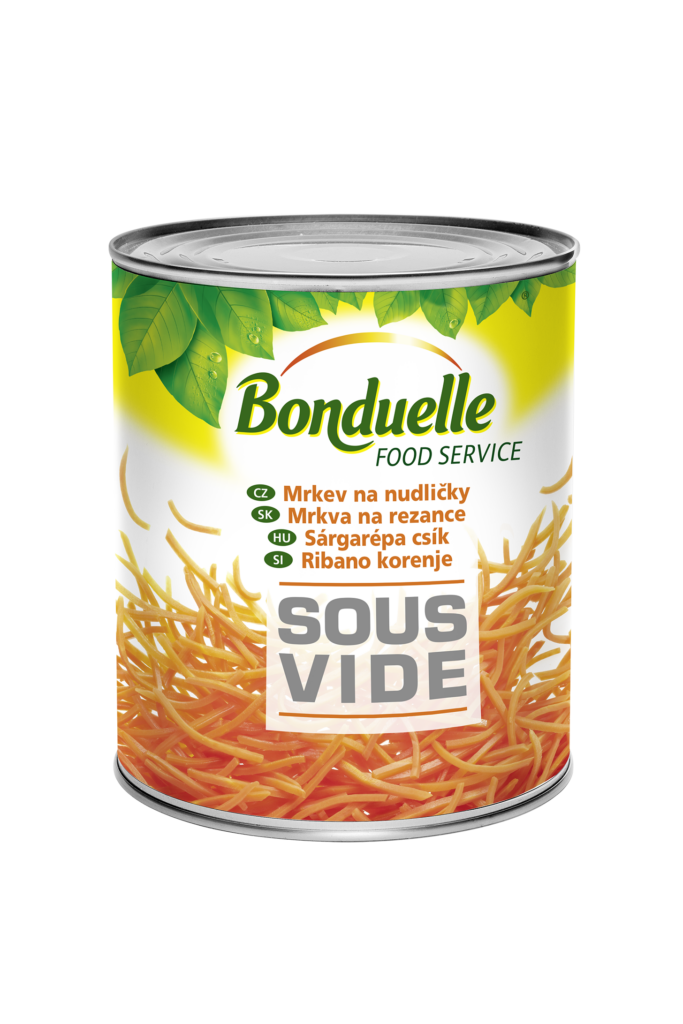 Bonduelle konzerv sárgarépa csík (1750 gr.)