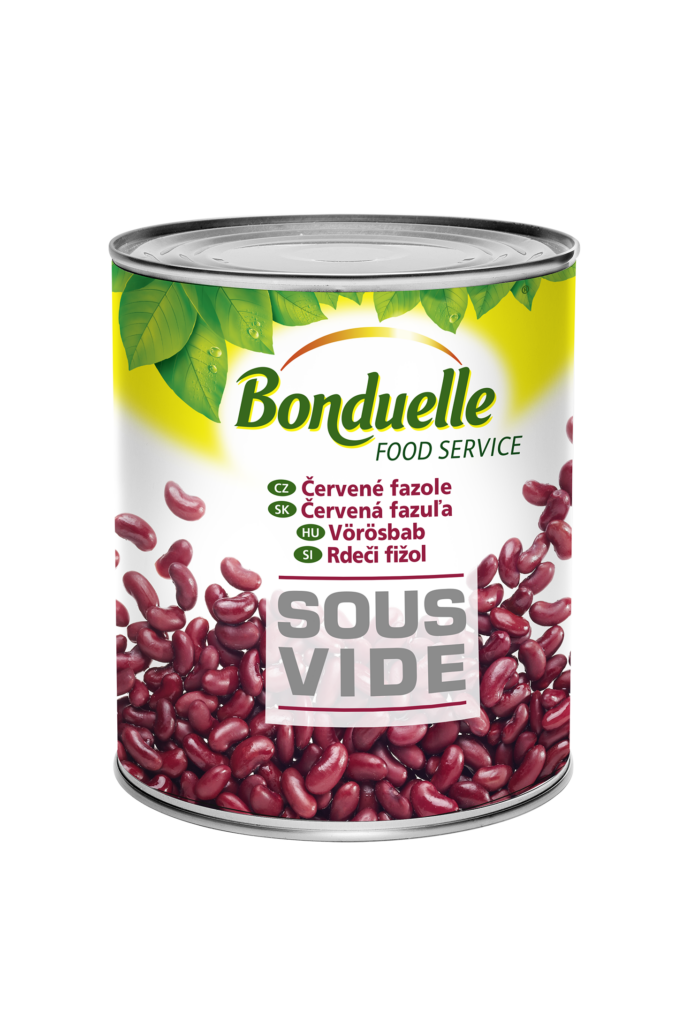 Bonduelle konzerv vörösbab (2250 gr.)