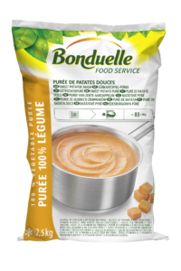Bonduelle püré édesburgonya 2500g (83*30g)