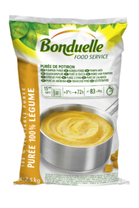 Bonduelle püré sütőtök 2500g (83*30g)