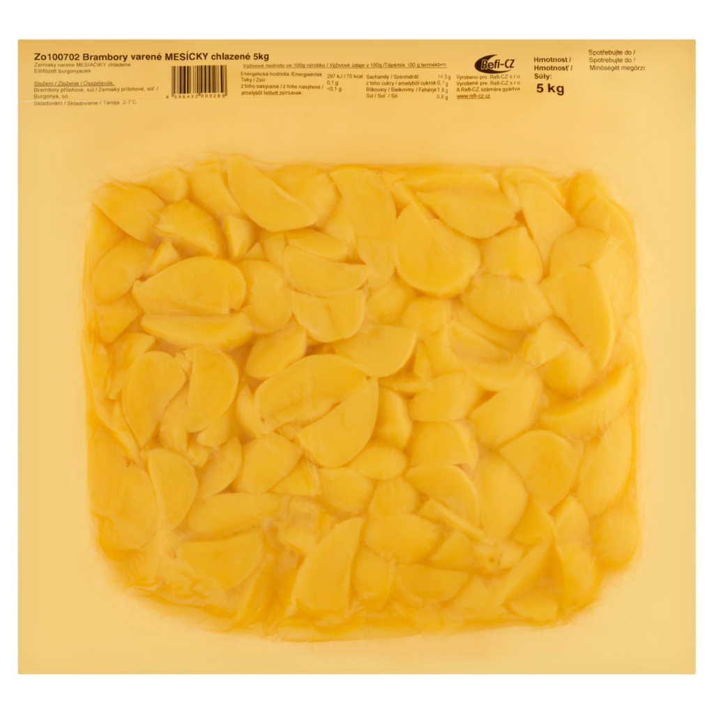 EH Burgonya, Cikk, előfőzött, tart.szer mentes 5 kg