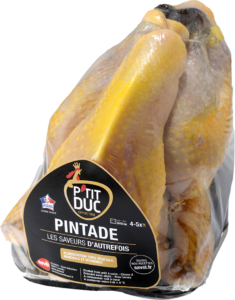 Gyöngytyúk, tisztított