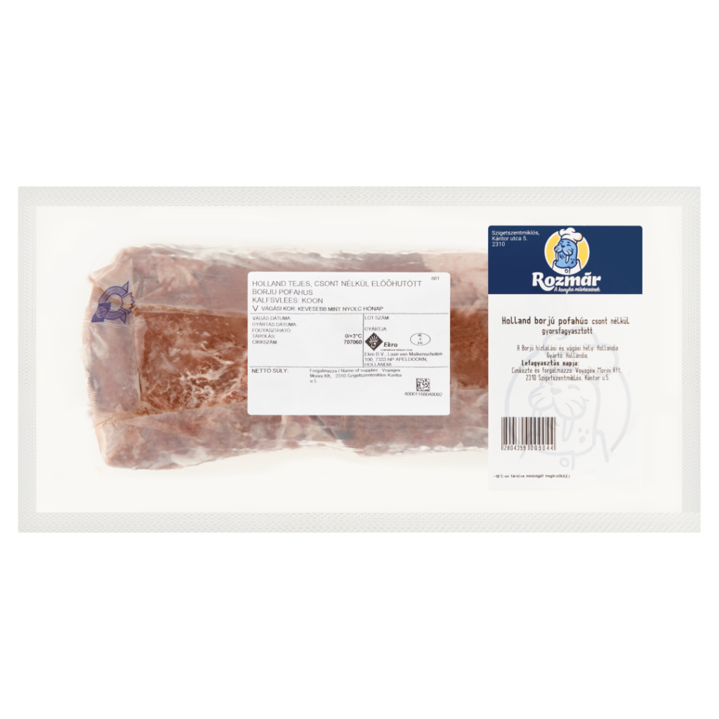 Holland borjú pofahús