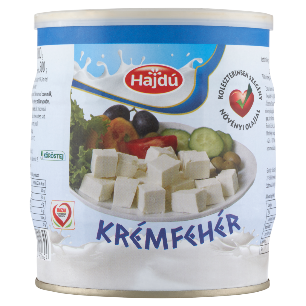 KT Hajdú krémfehér hordós 500g