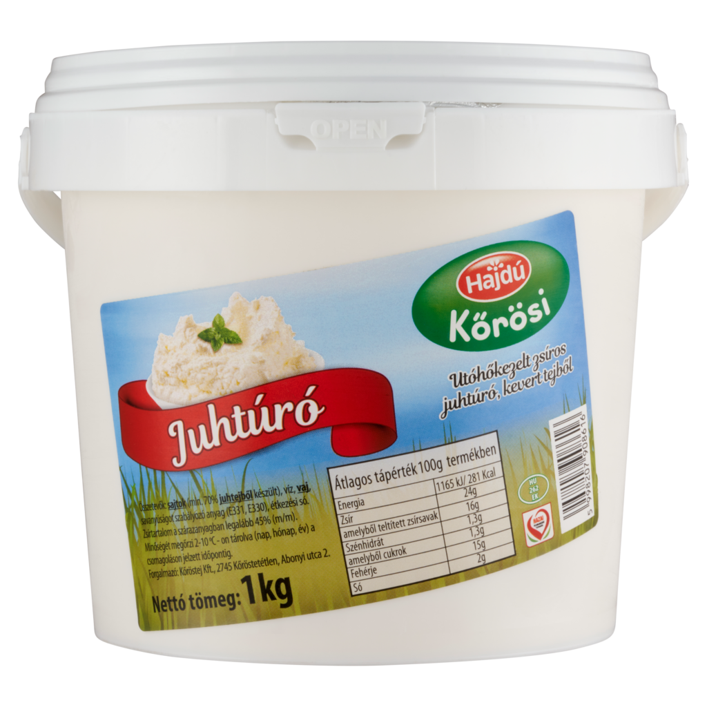 KT Kőrösi juhtúró 1kg