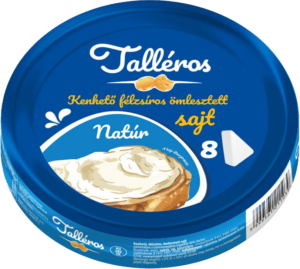 KT Talléros kockasajt natúr 140g