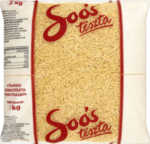 Soós Csiga tészta 4T 5kg