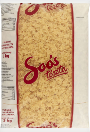 Soós Fodros kocka tészta 4T 5kg