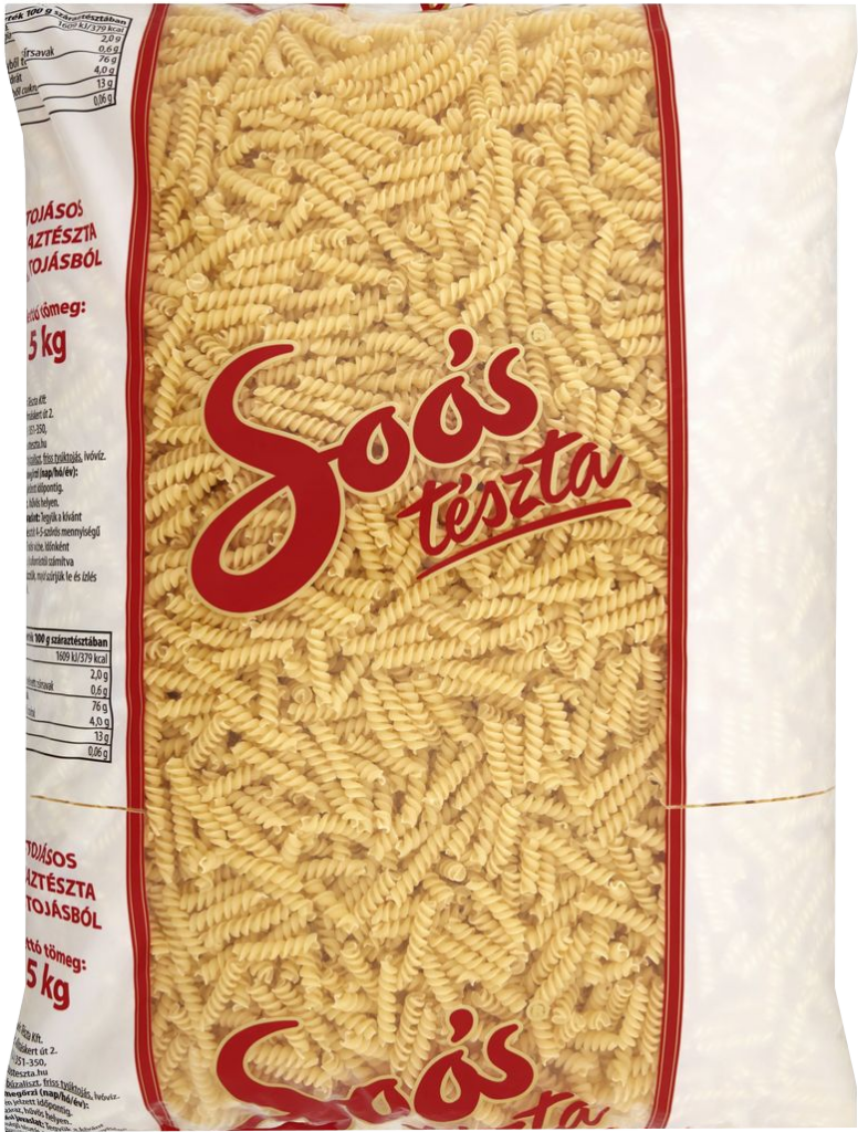 Soós Orsó tészta 4T 5kg