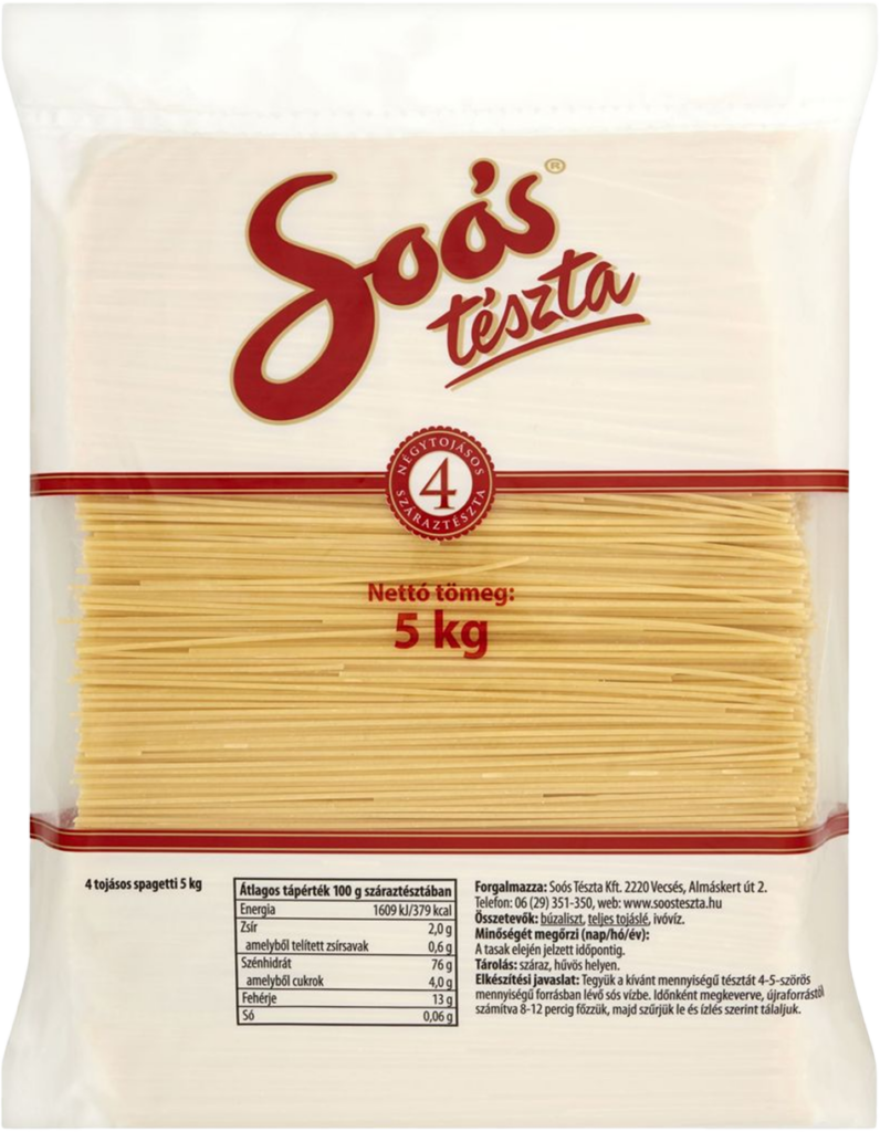 Soós Spagetti 4T 5kg