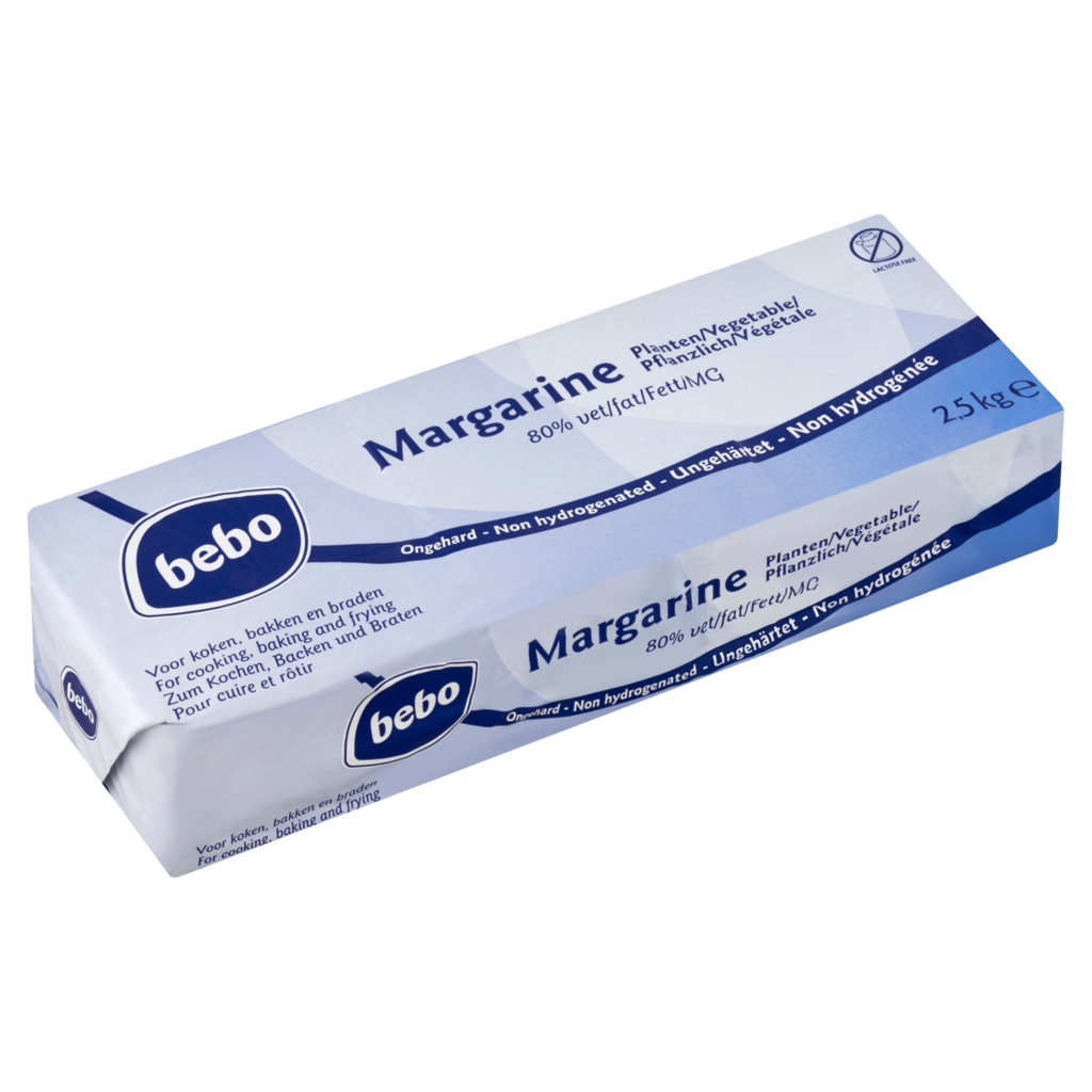 WL Bebo vegetable margarin 80% 2,5 kg