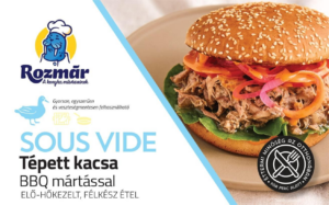 SV Tépett kacsahús BBQ mártással dobozban 600g