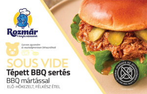 SV Tépett sertéshús BBQ mártással dobozban 600g