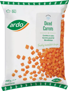 EQ Sárgarépa kocka 2500g