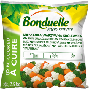 Bonduelle royal zöldségkeverék, fagy. (2,5 kg)