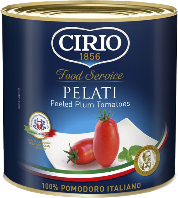 IF Cirio hámozott egész paradicsom 2500g