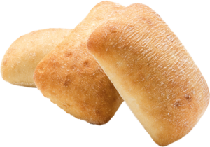 LL Ciabatta natúr/junior 90g.(370/60)