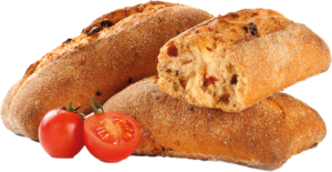 LL Ciabatta, szárított paradicsomos 130g.(359/50)