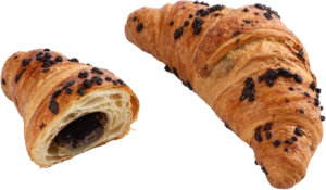 LL Croissant, csokis,mogyorós 95g.(157/60)