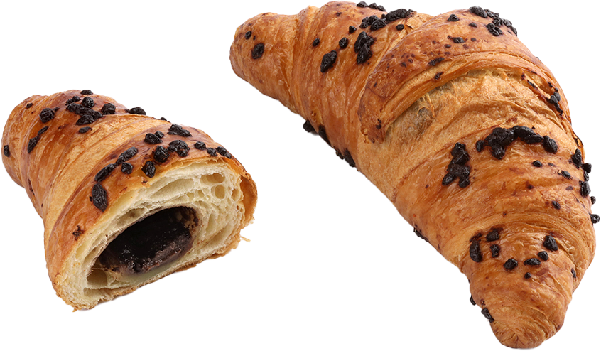 LL Croissant, csokis,mogyorós 95g.(157/60)