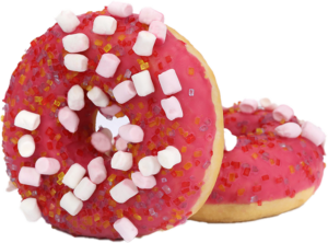 LL Gyűrűs fánk pillecukor szórással 58g (971/48)