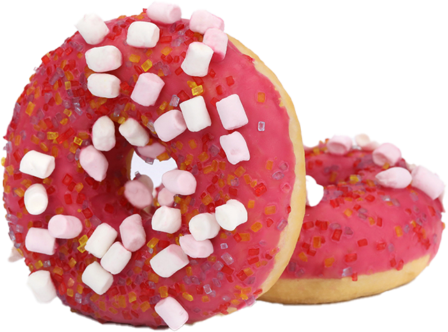 LL Gyűrűs fánk pillecukor szórással 58g (971/48)