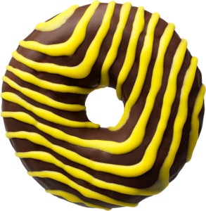 LL Gyűrűs fánk, vanília töltelék 71g.(982/48)