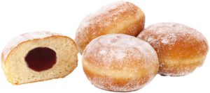 LL Mini erdei gyümölcsös fánk 25g (002/105)