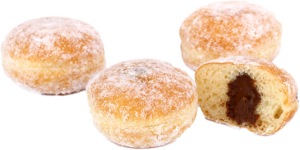 LL Mini nutellás fánk 25g.(001/105)