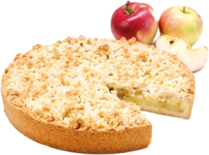 LL Morzsás almatorta 1250g.(548/10)