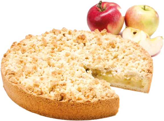 LL Morzsás almatorta 1250g.(548/10)