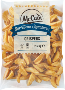 McCain Crispers (V alakú héjas burgonya)