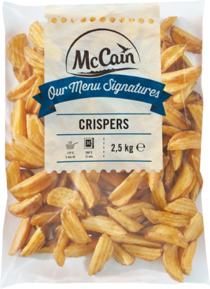 McCain Crispers (V alakú héjas burgonya)