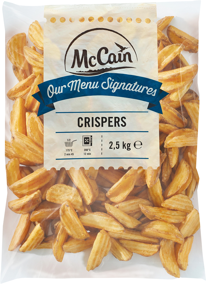 McCain Crispers (V alakú héjas burgonya)