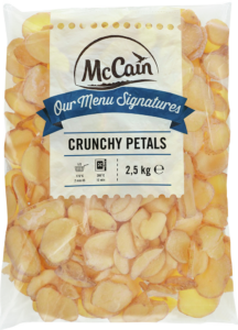 McCain Crunchy Petals("S"alakú,héjas,2,5kg)