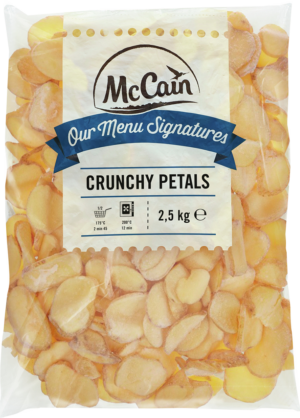 McCain Crunchy Petals("S"alakú,héjas,2,5kg)