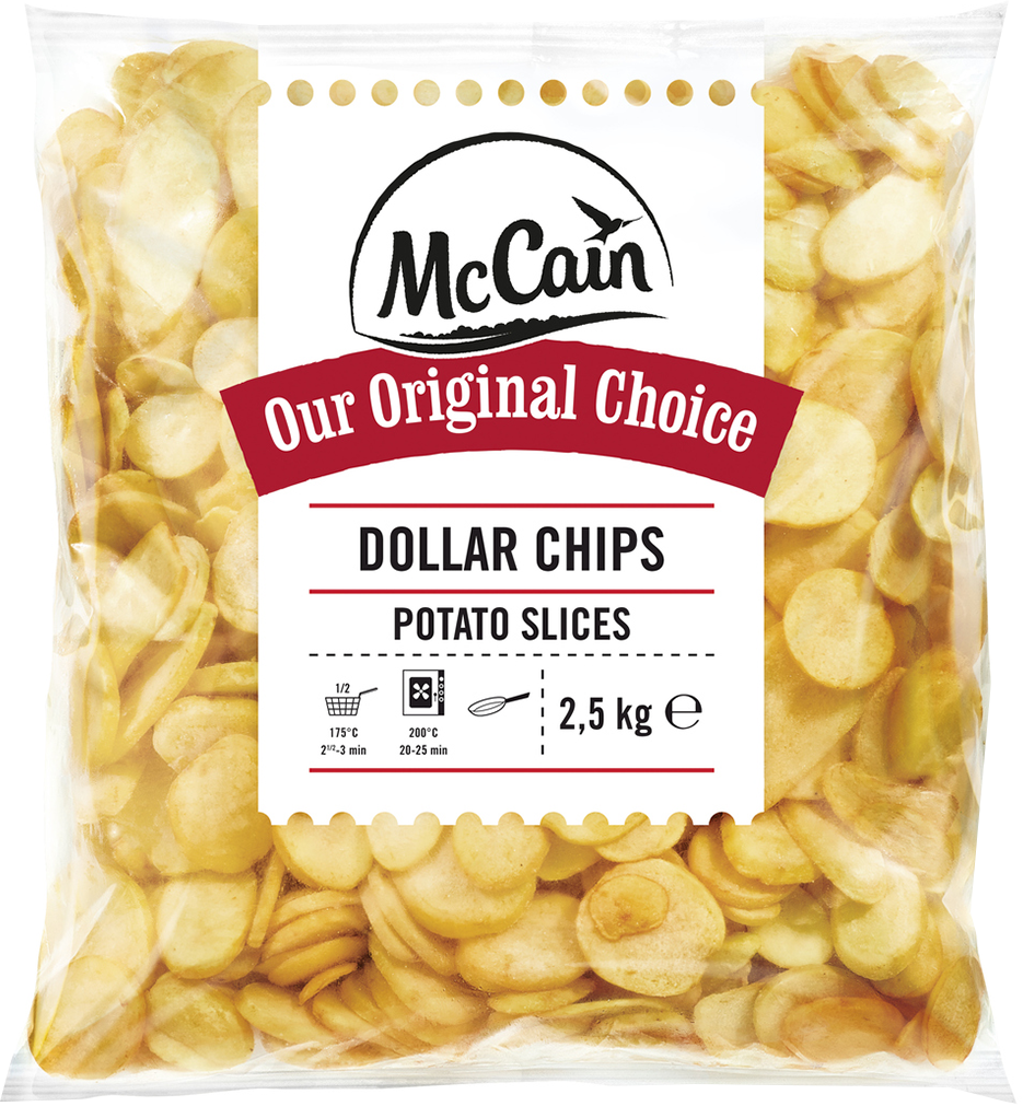 McCain Dollar Chips (burgonyakarikák)